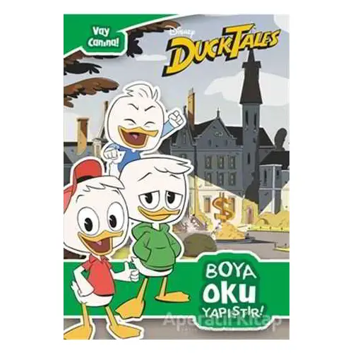 Disney Duck Tales - Boya Oku Yapıştır - Kolektif - Doğan Egmont Yayıncılık