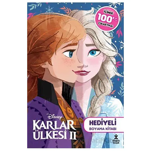 Disney Karlar Ülkesi 2 100+ Çıkartma Hediyeli Boyama Kitabı - Kolektif - Doğan Çocuk