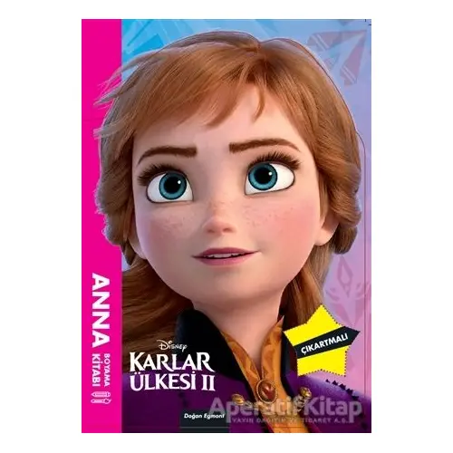 Disney Karlar Ülkesi 2 - Anna Boyama Kitabı - Kolektif - Doğan Egmont Yayıncılık