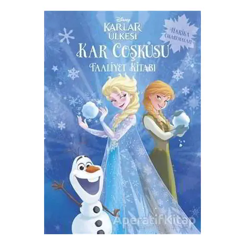 Disney Karlar Ülkesi - Kar Coşkusu Faaliyet Kitabı - Kolektif - Doğan Egmont Yayıncılık