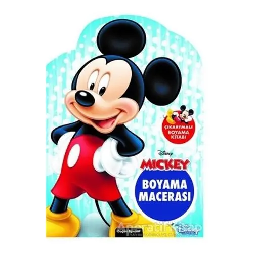 Disney Mickey ve Çılgın Yarışçılar Özel Kesimli Boyama Macerası - Kolektif - Doğan Egmont Yayıncılık