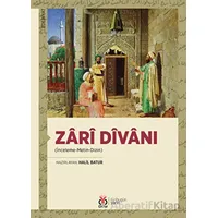 Zari Divanı - Halil Batur - DBY Yayınları