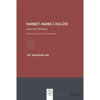 Vahdet - Name-i Hulusi - Kolektif - Post Yayınevi