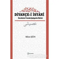 Divançe-i İsyanı - Bülent Şığva - Fenomen Yayıncılık
