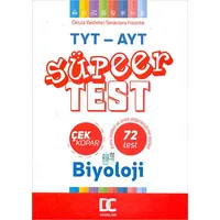 TYT AYT Biyoloji Süper Test Çek Kopar Doğru Cevap Yayınları