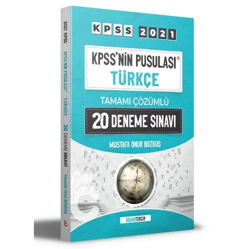 Doğru Tercih 2021 KPSSnin Pusulası Türkçe Çözümlü 20 Deneme Sınavı