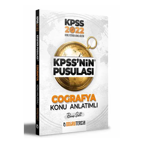 Doğru Tercih 2022 KPSS’NİN Pusulası Coğrafya Konu Anlatımı