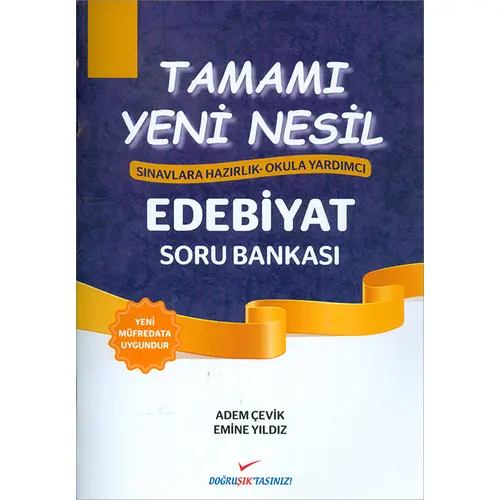 Doğruışık 2021 Tamamı Yeni Nesil Edebiyat Soru Bankası