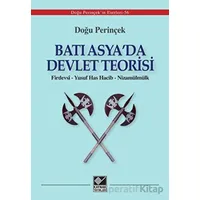 Batı Asyada Devlet Teorisi - Doğu Perinçek - Kaynak Yayınları