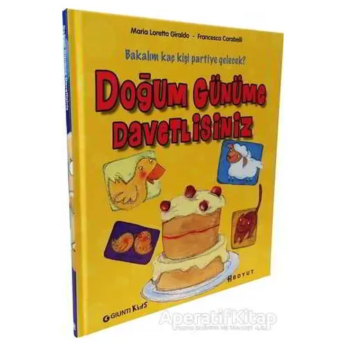 Doğum Günüme Davetlisiniz - Francesca Carabelli - Boyut Yayın Grubu