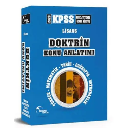 Doktrin 2020 KPSS Lisans Konu Anlatımlı Modüler Set