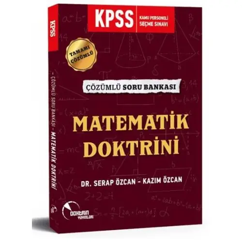 Doktrin KPSS Matematik Doktrini Çözümlü Soru Bankası 2020