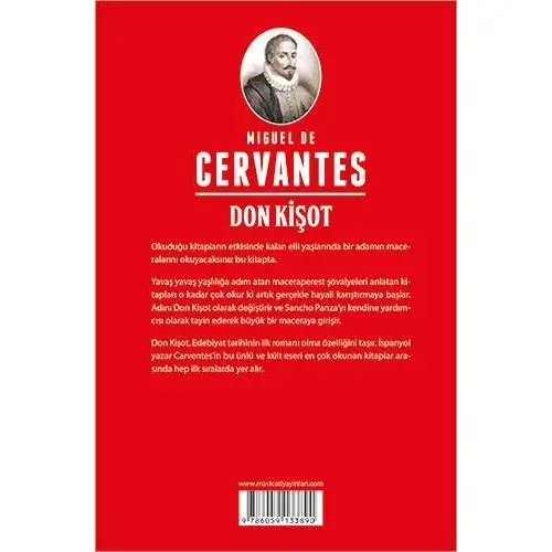 Don Kişot - Cervantes (Özet Kitap) Maviçatı Yayınları