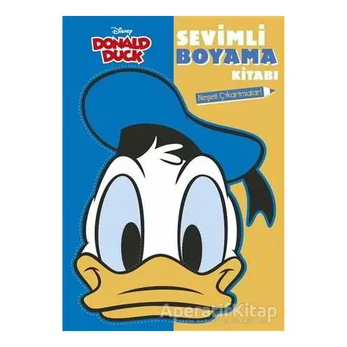 Donald Duck - Sevimli Boyama Kitabı - Kolektif - Doğan Egmont Yayıncılık