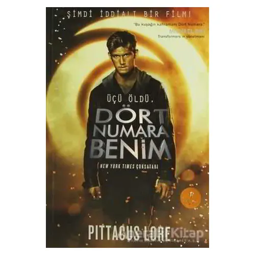 Dört Numara Benim - Pittacus Lore - Artemis Yayınları