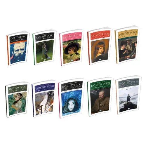 Dostoyevski Seti 10 Kitap Dünya Klasikleri Maviçatı Yayınları