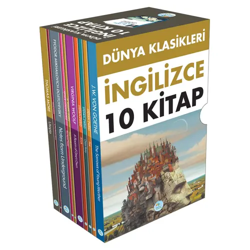 Dünya Klasikleri (İngilizce) Seti 10 Kitap Maviçatı Yayınları