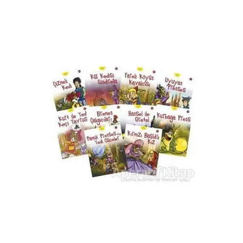 Dünya Masalları- 1 Set (10 Kitap) - Grimm Kardeşler - Timaş Çocuk - İlk Gençlik