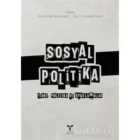 Sosyal Politika - Abdülkadir Develi - Umuttepe Yayınları