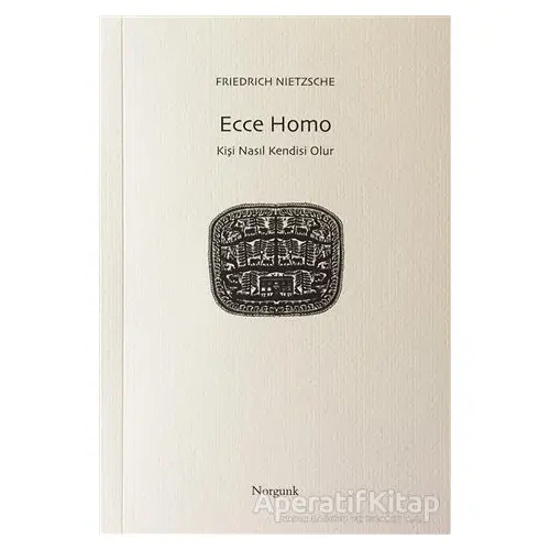 Ecce Homo - Friedrich Wilhelm Nietzsche - Norgunk Yayıncılık