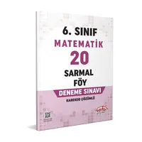 6.Sınıf Matematik Sarmal Föy Deneme Sınavı Editör Yayınevi