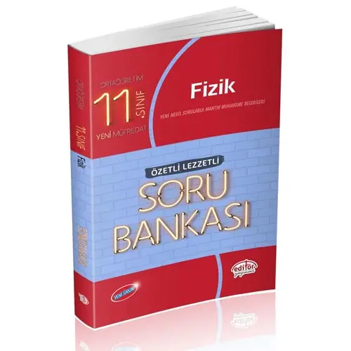 Editör 11.Sınıf Fizik Özetli Lezzetli Soru Bankası