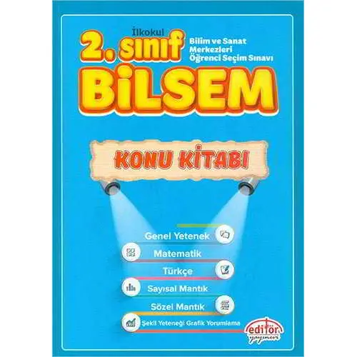 Editör 2.Sınıf Bilsem Konu Kitabı