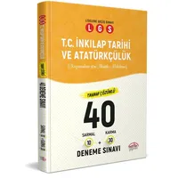 Editör LGS İnkılap Tarihi (10 Sarmal+30 Karma) 40 Deneme Sınavı