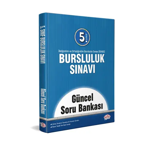 Editör 5.Sınıf Bursluluk Sınavı Güncel Soru Bankası