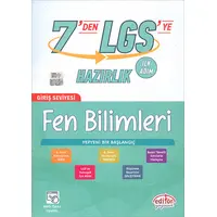 7 den LGS ye Hazırlık Fen Bilimleri Editör Yayınları