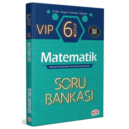 Editör 6. Sınıf VIP Matematik Soru Bankası