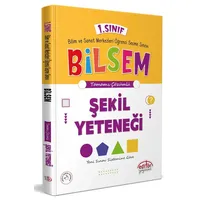 Editör 1. Sınıf Bilsem Hazırlık Şekil Yeteneği Tamamı Çözümlü