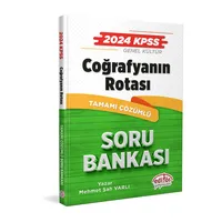 2024 KPSS Coğrafyanın Rotası Çözümlü Soru Bankası Editör Yayınları