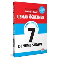 Editör 2022 Uzman Öğretmen Tamamı Çözümlü 7 Deneme Sınavı