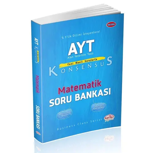 Editör AYT Konsensüs Matematik Soru Bankası