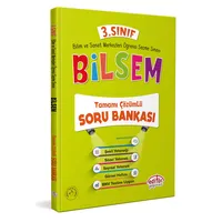 Editör 3.Sınıf BİLSEM Tamamı Çözümlü Soru Banksaı