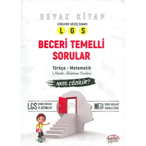 Editör LGS Türkçe Matematik Beceri Temelli Sorular