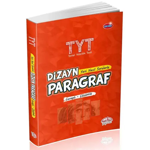 Editör TYT Dizayn Paragraf Soru Bankası Cevaplı Çözümlü