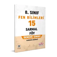 8.Sınıf Fen Bilimleri Sarmal Föy Deneme Sınavı Editör Yayınevi