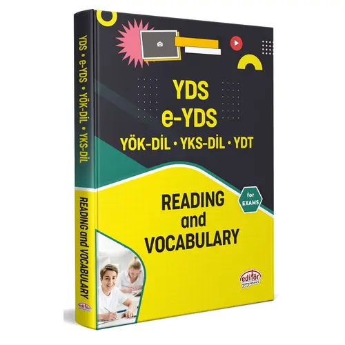 Editör YDS e-YDS YÖK-DİL YKS-DİL YDT Reading and Vocabulary For Exams