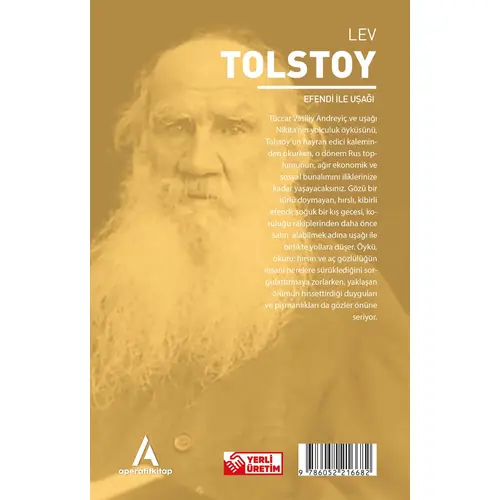 Efendi İle Uşağı - Tolstoy - Aperatif Kitap Dünya Klasikleri