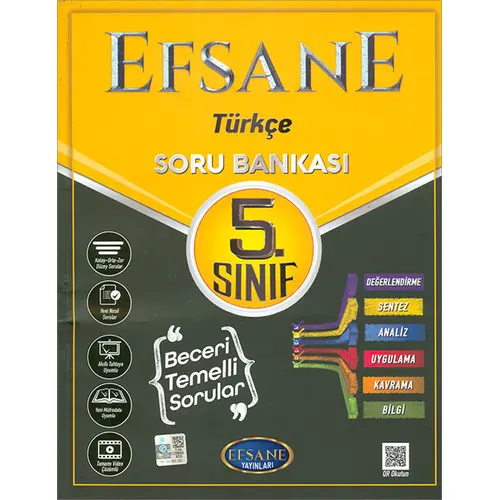 Efsane 2021 5. Sınıf Türkçe Soru Bankası