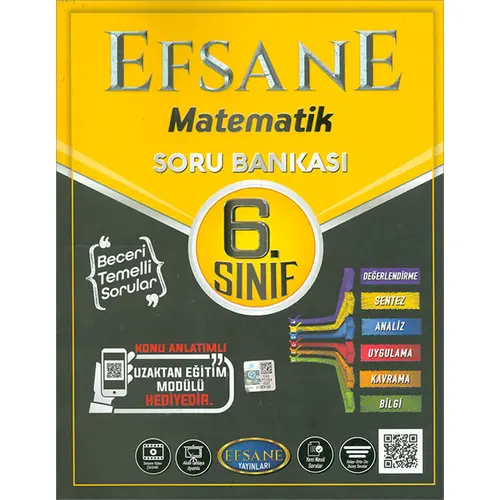 Efsane 2021 6. Sınıf Matematik Soru Bankası