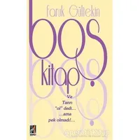 Boş Kitap - Faruk Gültekin - Onbir Yayınları