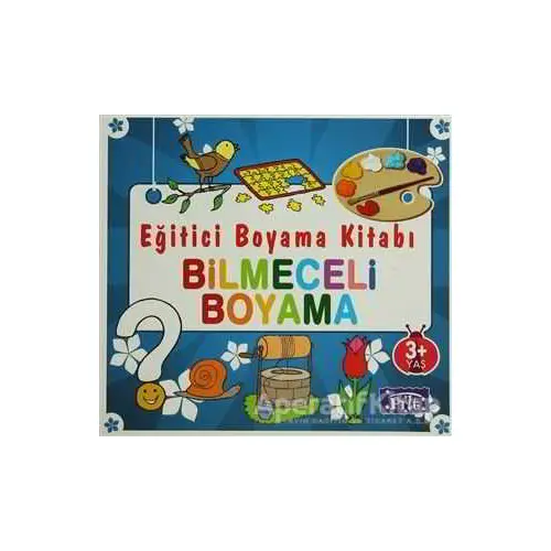 Eğitici Boyama Kitabı - Bilmeceli Boyama - Kolektif - Parıltı Yayınları