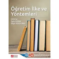 Öğretim İlke ve Yöntemleri - Mustafa Özdere - Pegem Akademi Yayıncılık