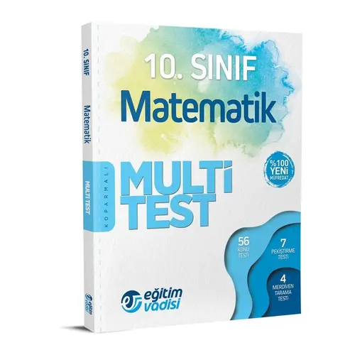 Eğitim Vadisi 10. Sınıf Matematik Multi Test Soru Bankası (Kampanyalı)