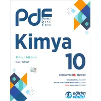 10.Sınıf Kimya PDF Planlı Ders Föyü Eğitim Vadisi