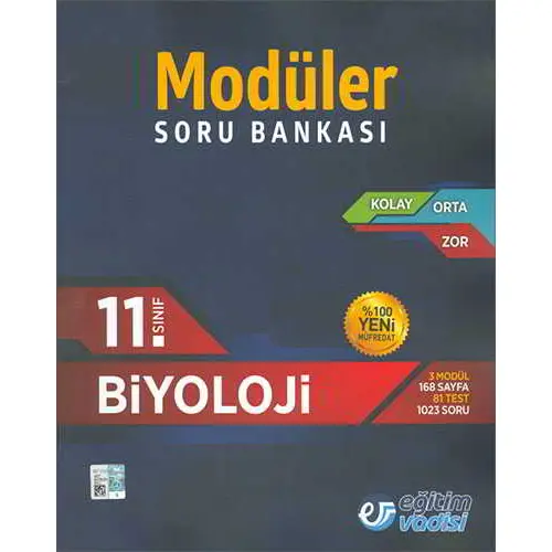 Eğitim Vadisi 11.Sınıf Biyoloji Modüler Soru Bankası