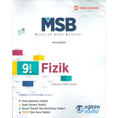 Eğitim Vadisi 9.Sınıf Fizik MSB Modüler Soru Bankası